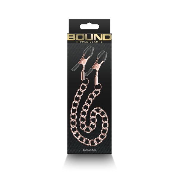 Bound - Nipple Clamps - Dc2 - Rose Gold-0