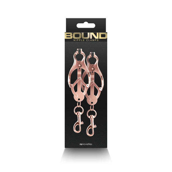 Bound - Nipple Clamps - C3 - Rose Gold-0