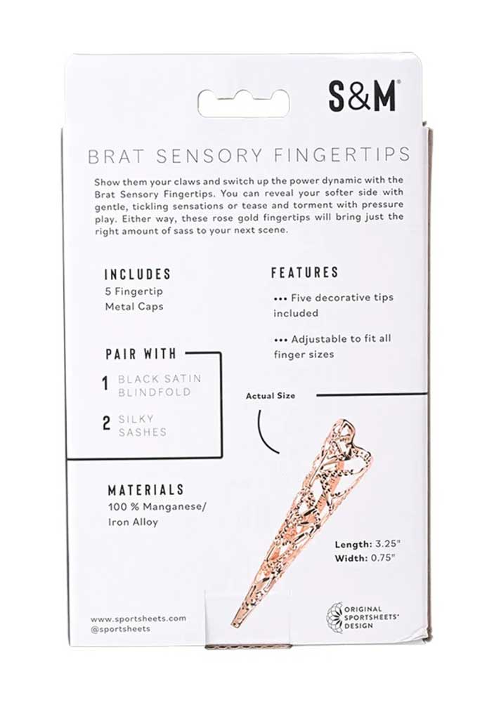 Brat Sensory Fingertips - Rose Gold-3