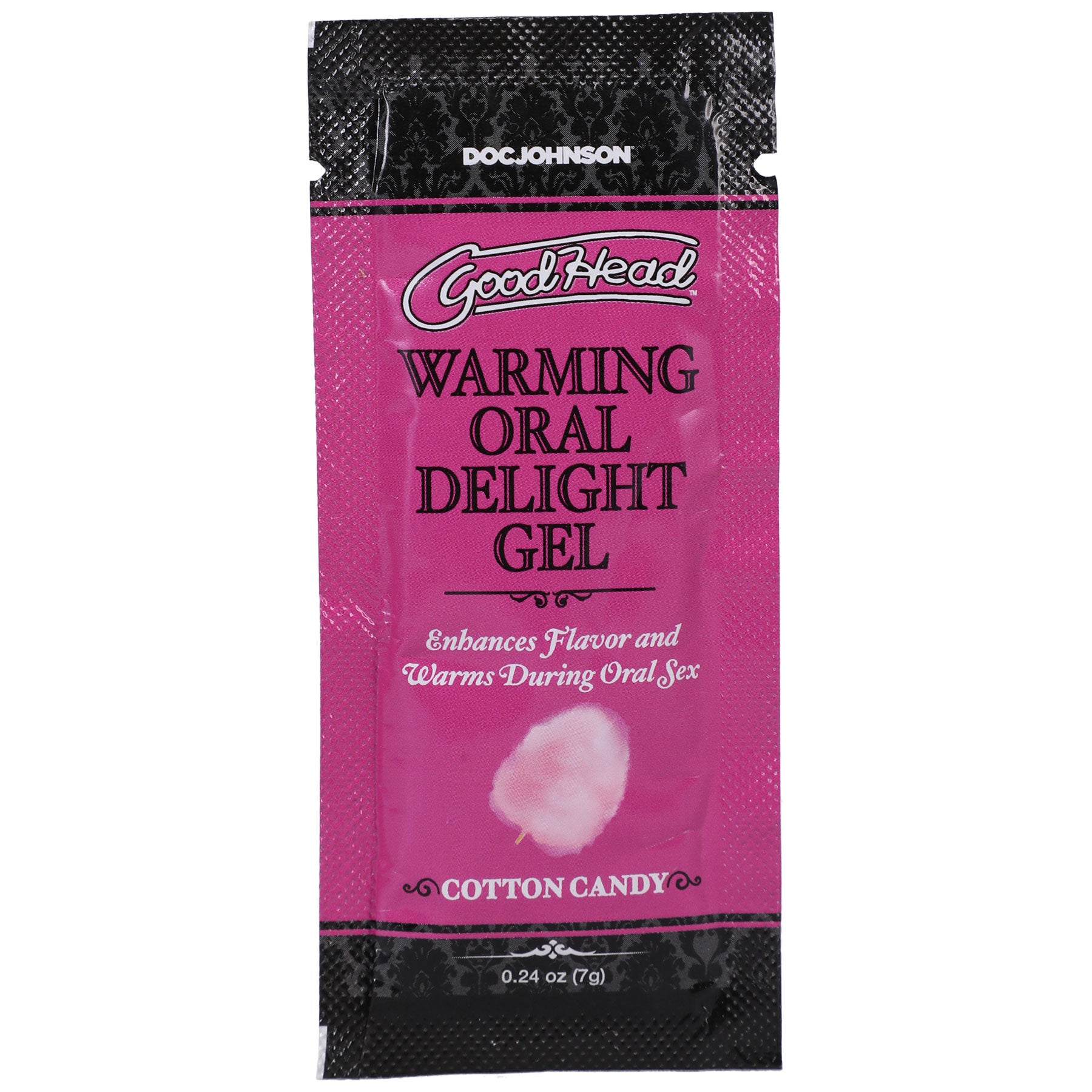 Goodhead - Warming Oral Delight Gel - Cotton Candy - 0.24 Oz-0