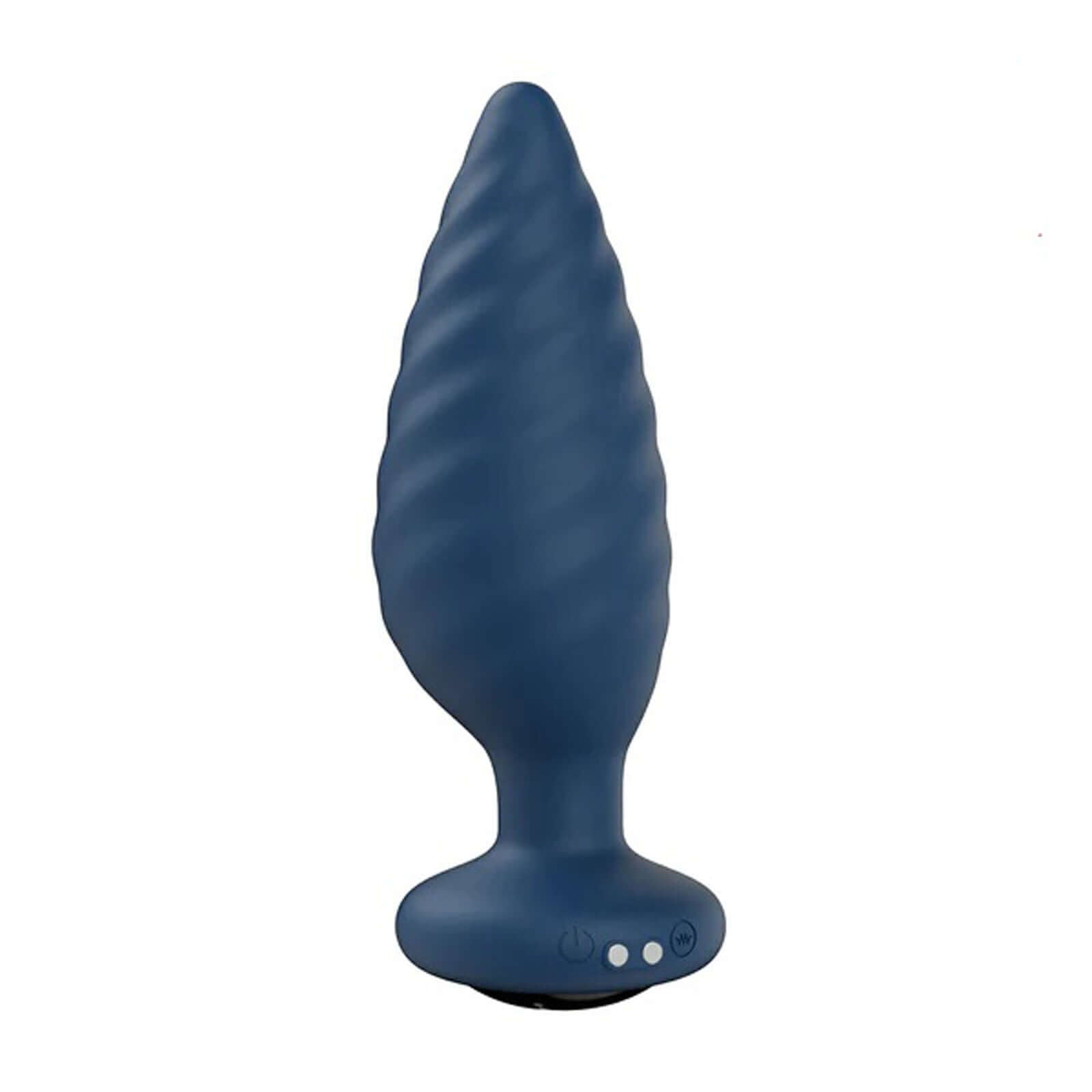 Noah - App Controlled Rotating Butt Plug - Blue-4