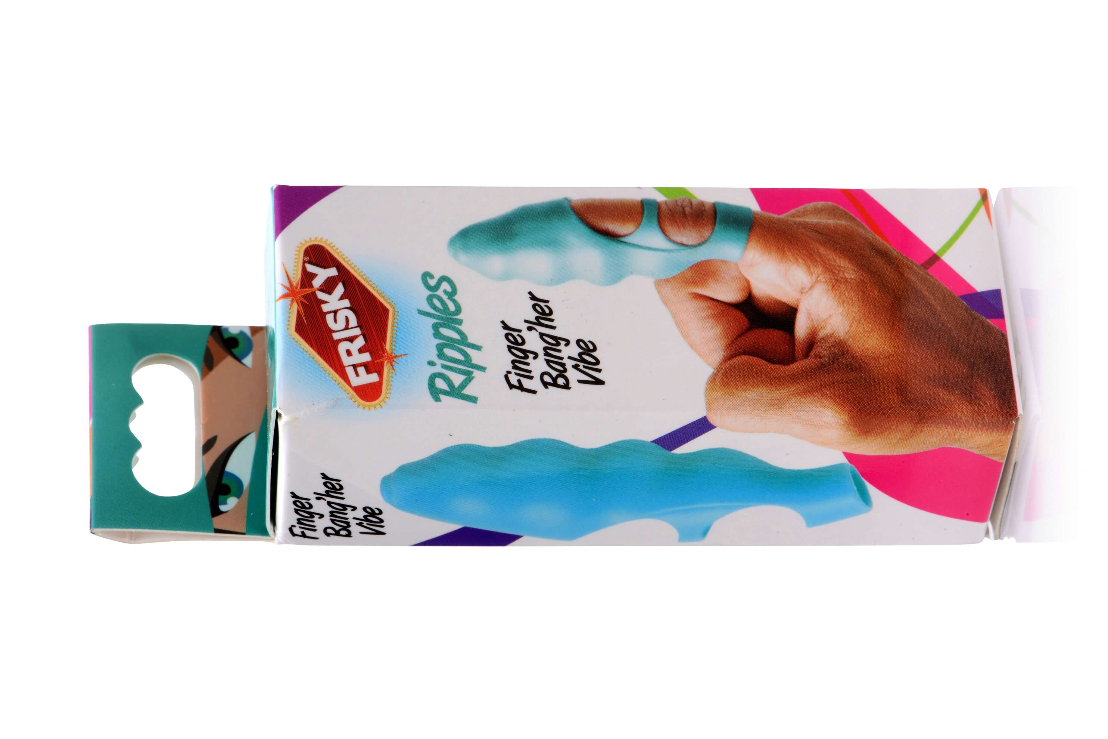 Ripples Finger Bang-Her Vibe - Teal*