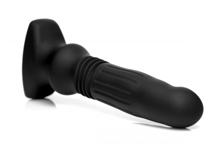 Silicone Swelling &amp; Thrusting Plug With Remote Control