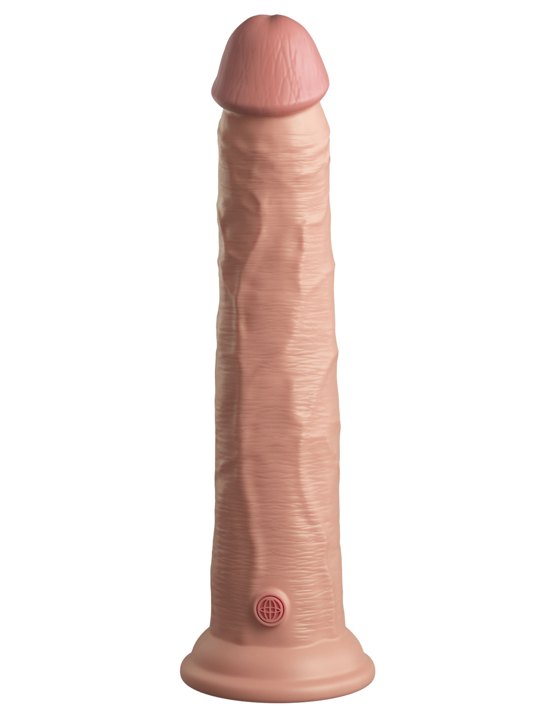 King Cock Elite 10 Inch Dual Density Silicone Cock - Light