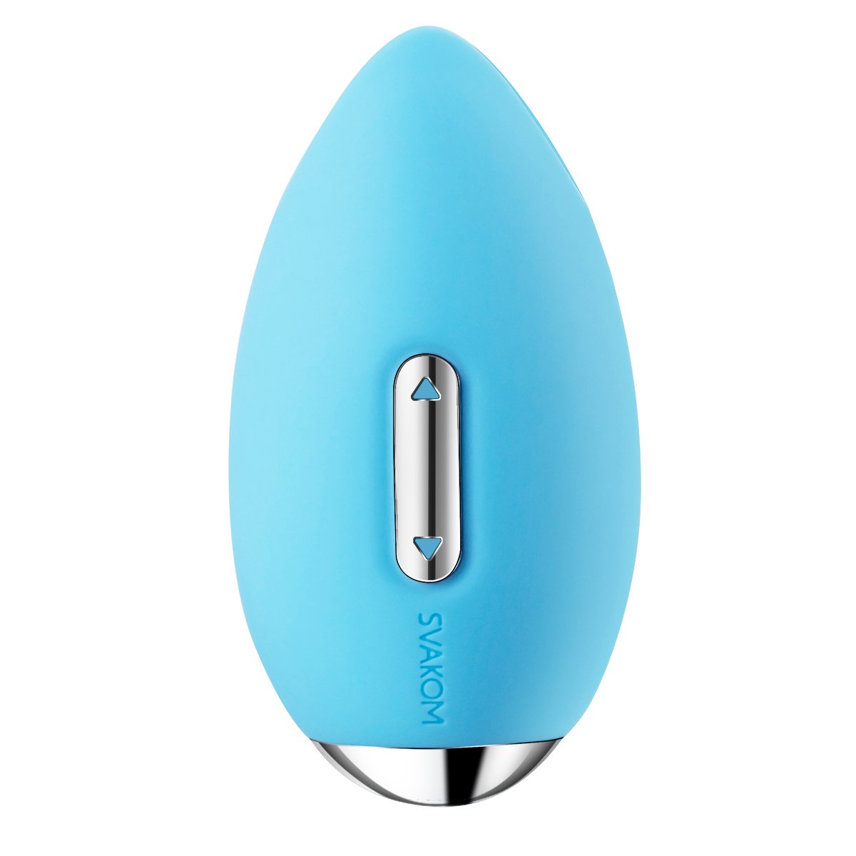 SVAKOM Candy 3-function Rechargeable Silicone Massager with Moving Lips Pale Blue