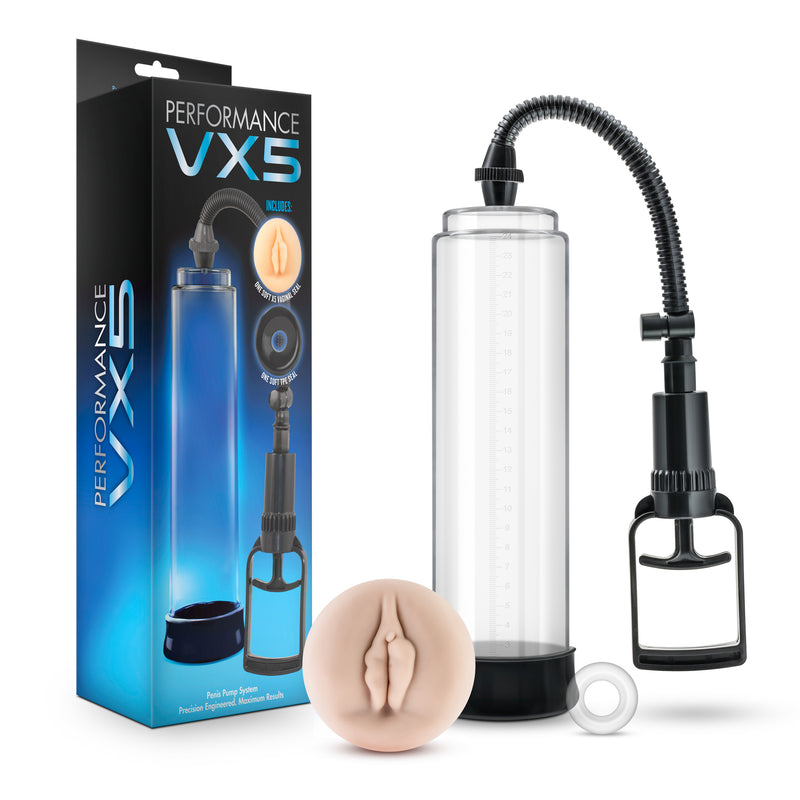 Performance Vx5 Male Enhancement Pump System - Clear