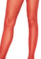 Lurex Shimmer Tights - One Size - Red-0