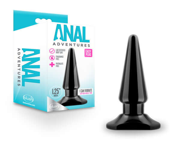 Anal Adventures - Easy Plug - Black-3