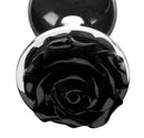 Black Rose Anal Plug - Small