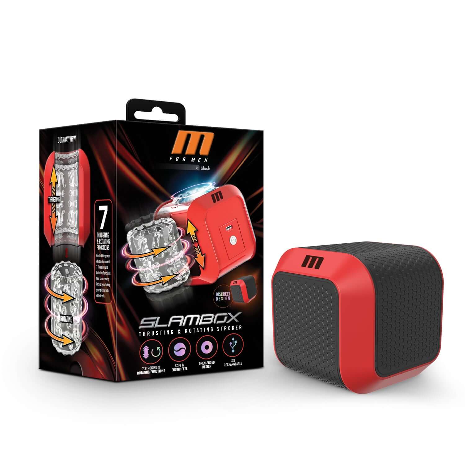 M for Men - Slambox - Red-6