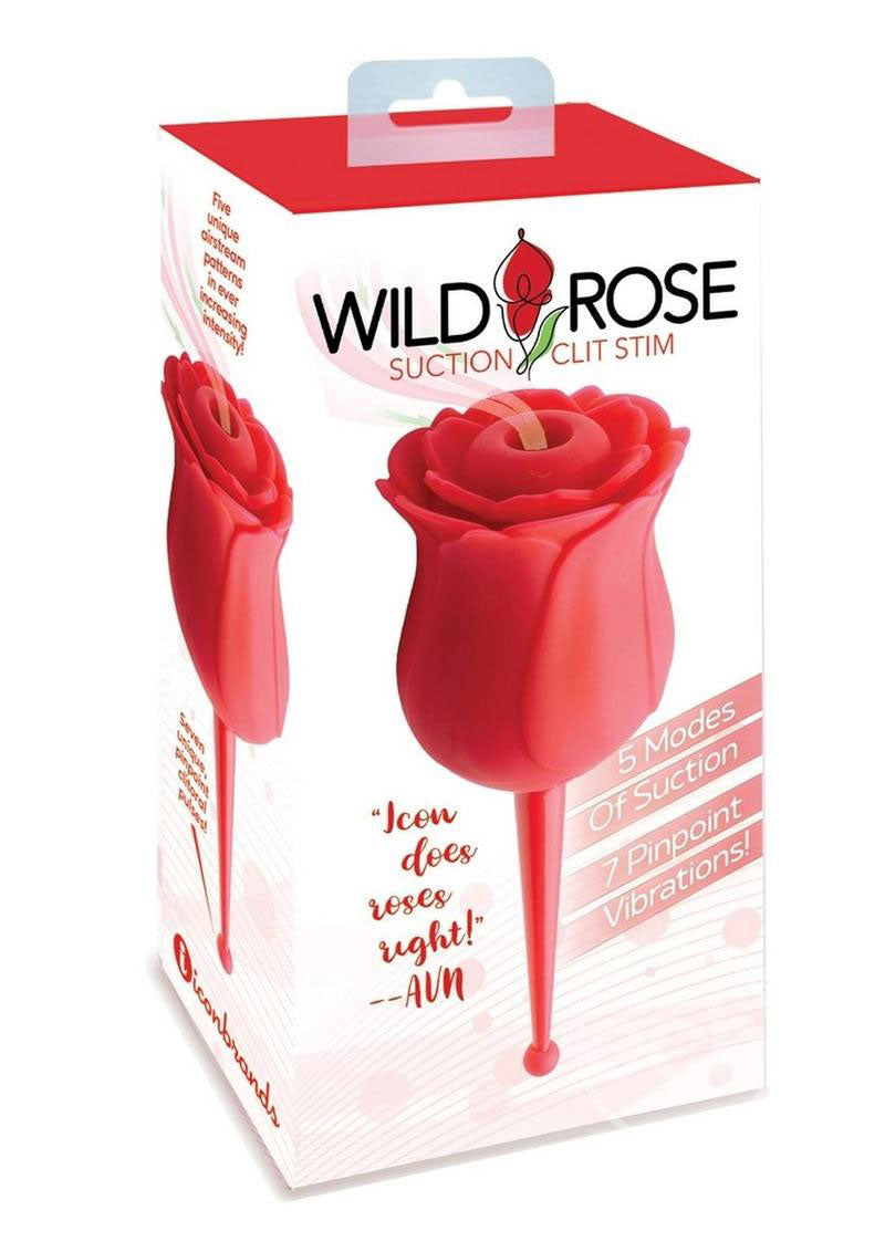 Wild Rose Le Point Suction/stim - Red-0