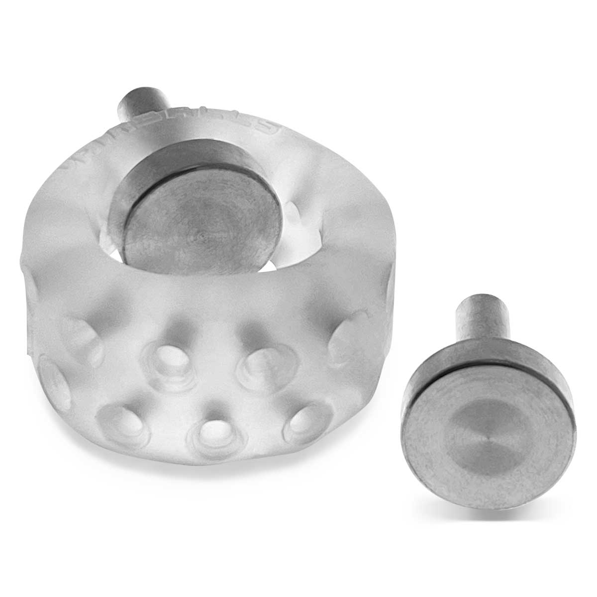 Airballs Electro Air-Lite Ballstretcher With Two   4mm Electro Contact - Clear Ice-4