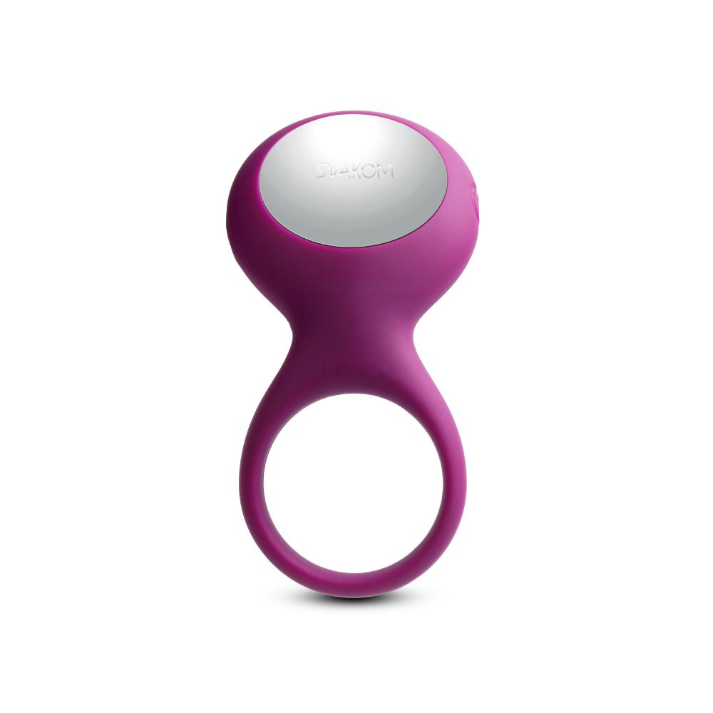 SVAKOM Tyler Vibrating Penis Ring Violet