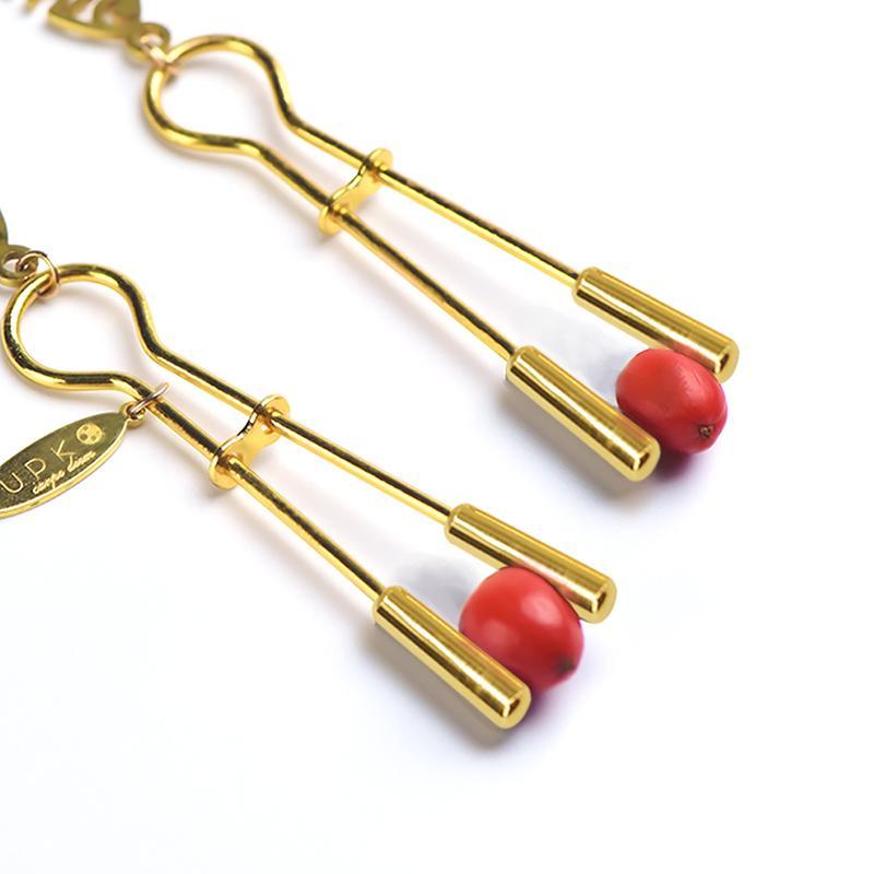 UPKO Snowflake Chain Nipple Clamps