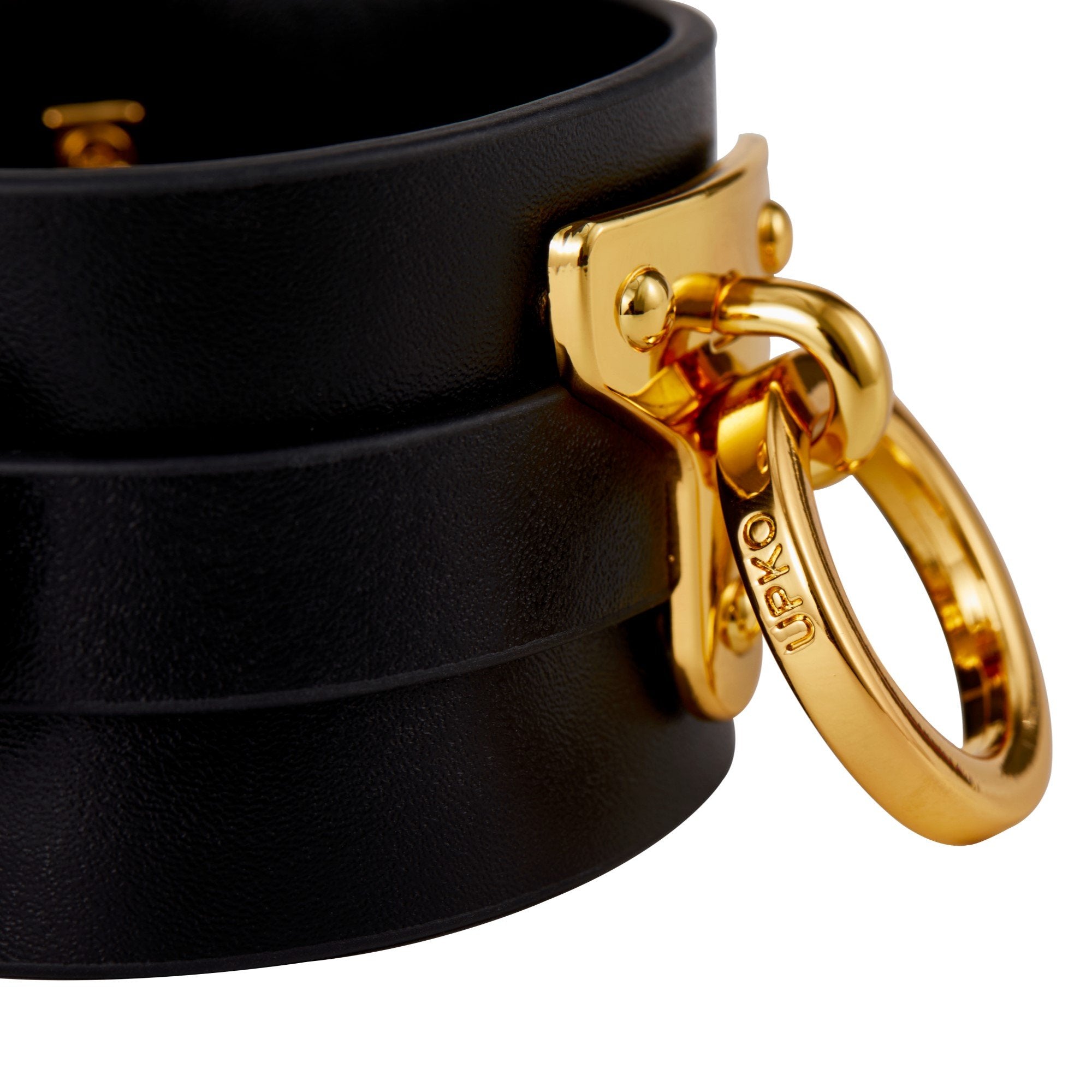 Luxury Italian Leather Handcuffs by UPKO