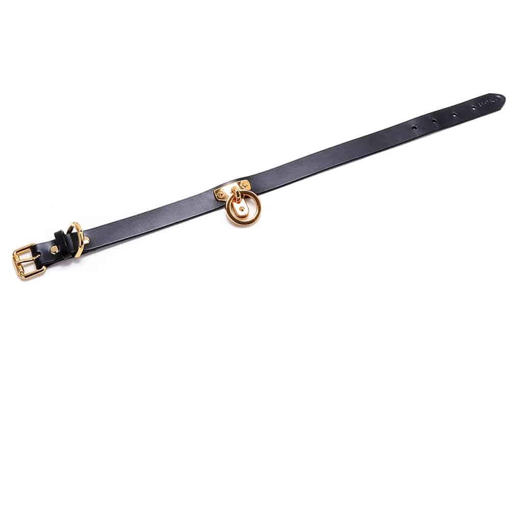 Luxury Italian Leather Cosplay Choker from UPKO