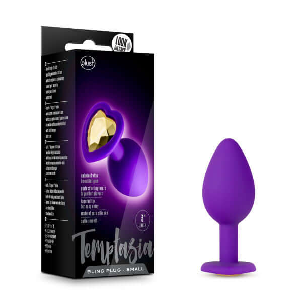 Temptasia - Bling Plug Small - Purple-1