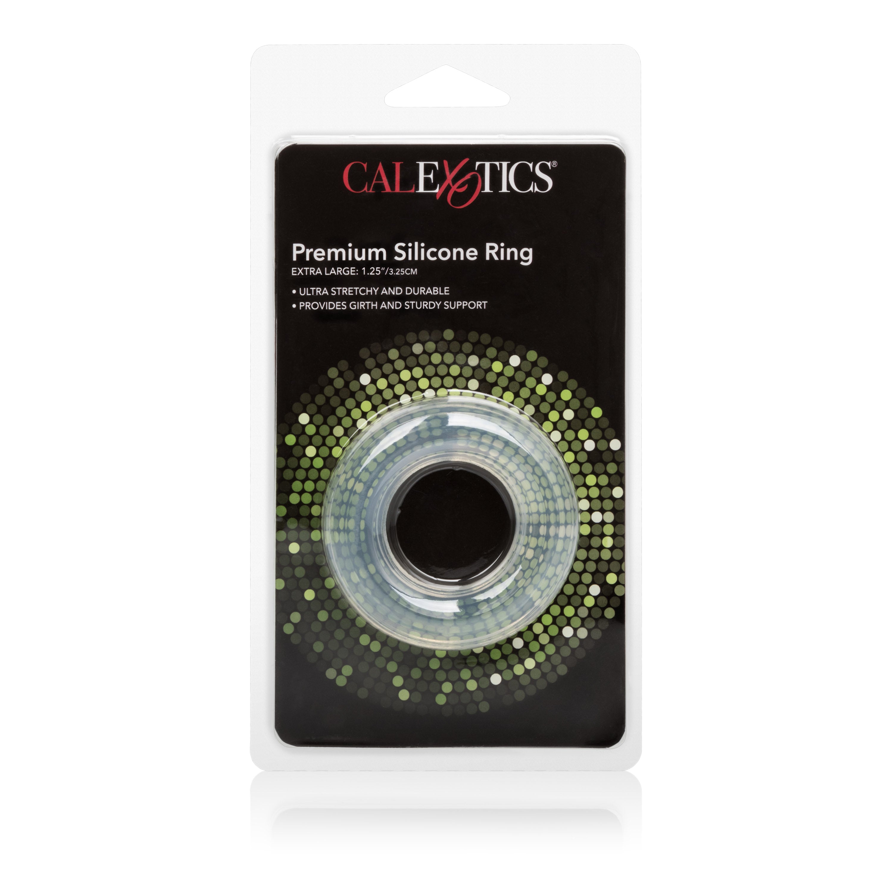Enhance Pleasure and Performance with CalExotics Premium Silicone Ring - XL