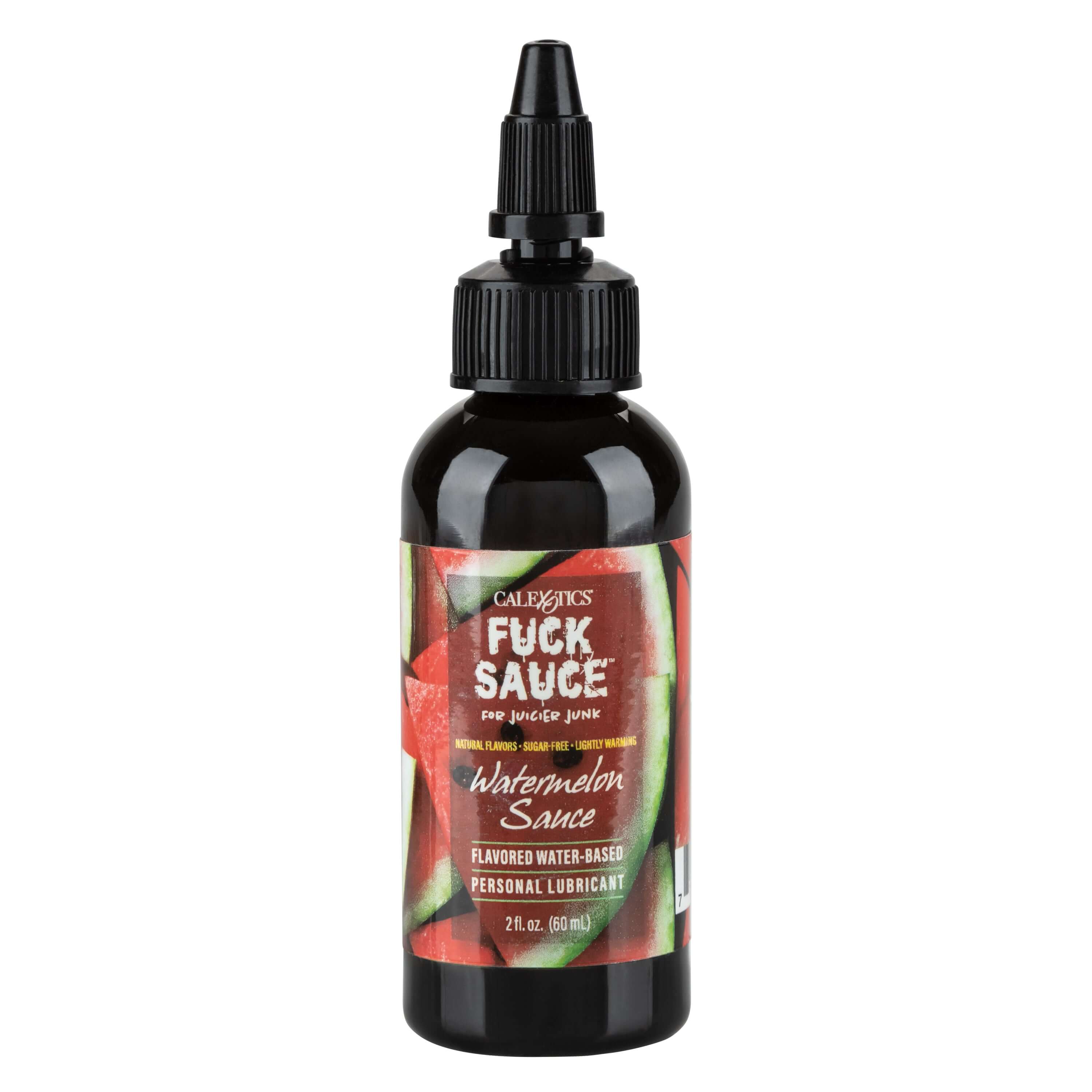 Fuck Sauce Flavored Water-Based Personal  Lubricant Watermelon 2 Oz