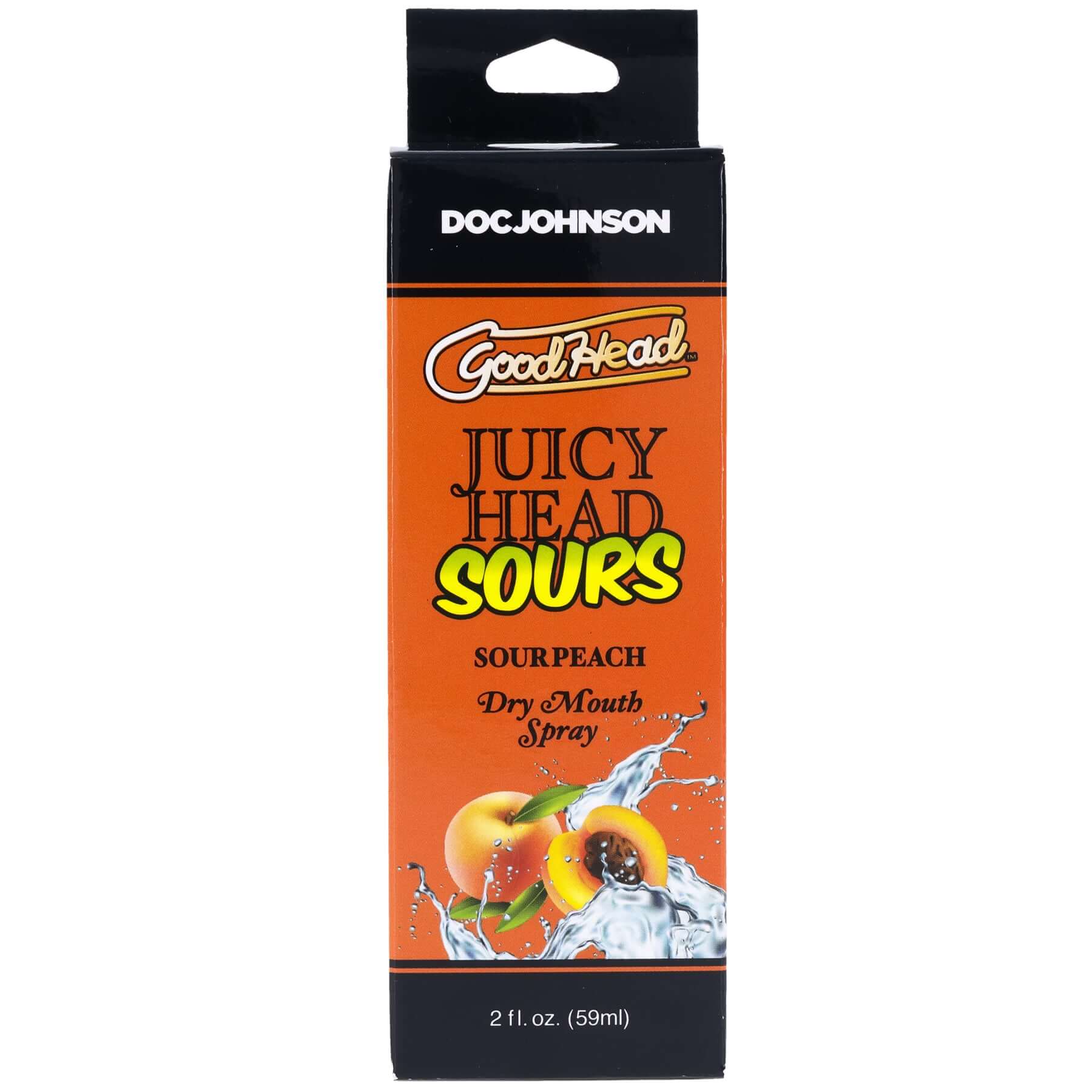 Goodhead - Juicy Head - Dry Mouth Spray - Sour  Peach - 2 Oz-0