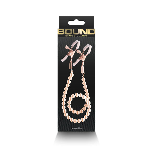 Bound - Nipple Clamps - Dc1 - Rose Gold-0