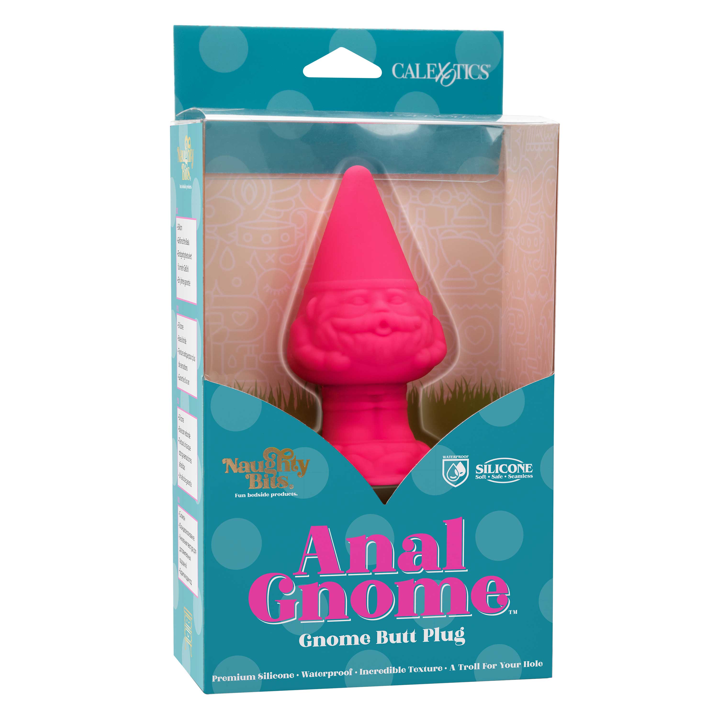 Naughty Bits Anal Gnome Gnome Butt Plug - Pink-0