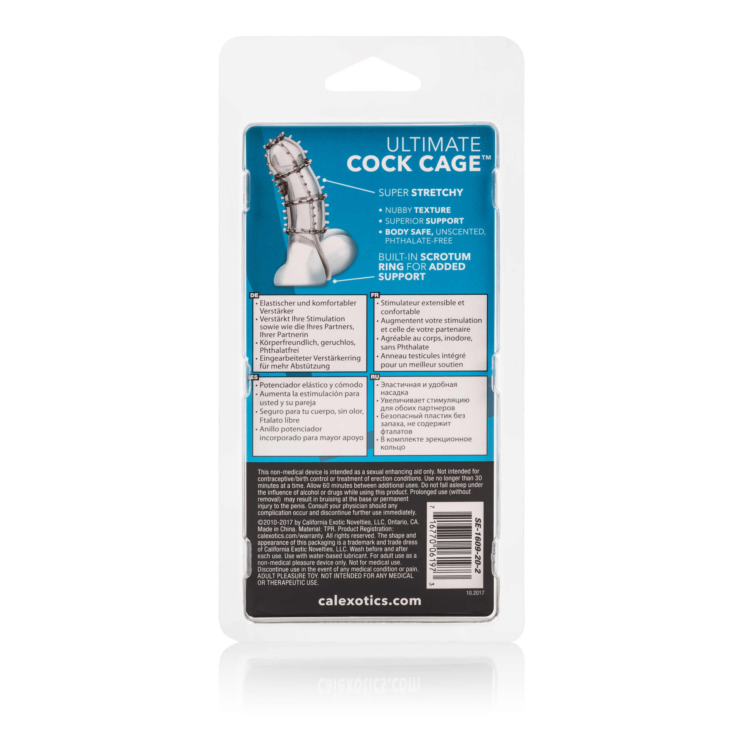 Ultimate Cock Cage - Clear