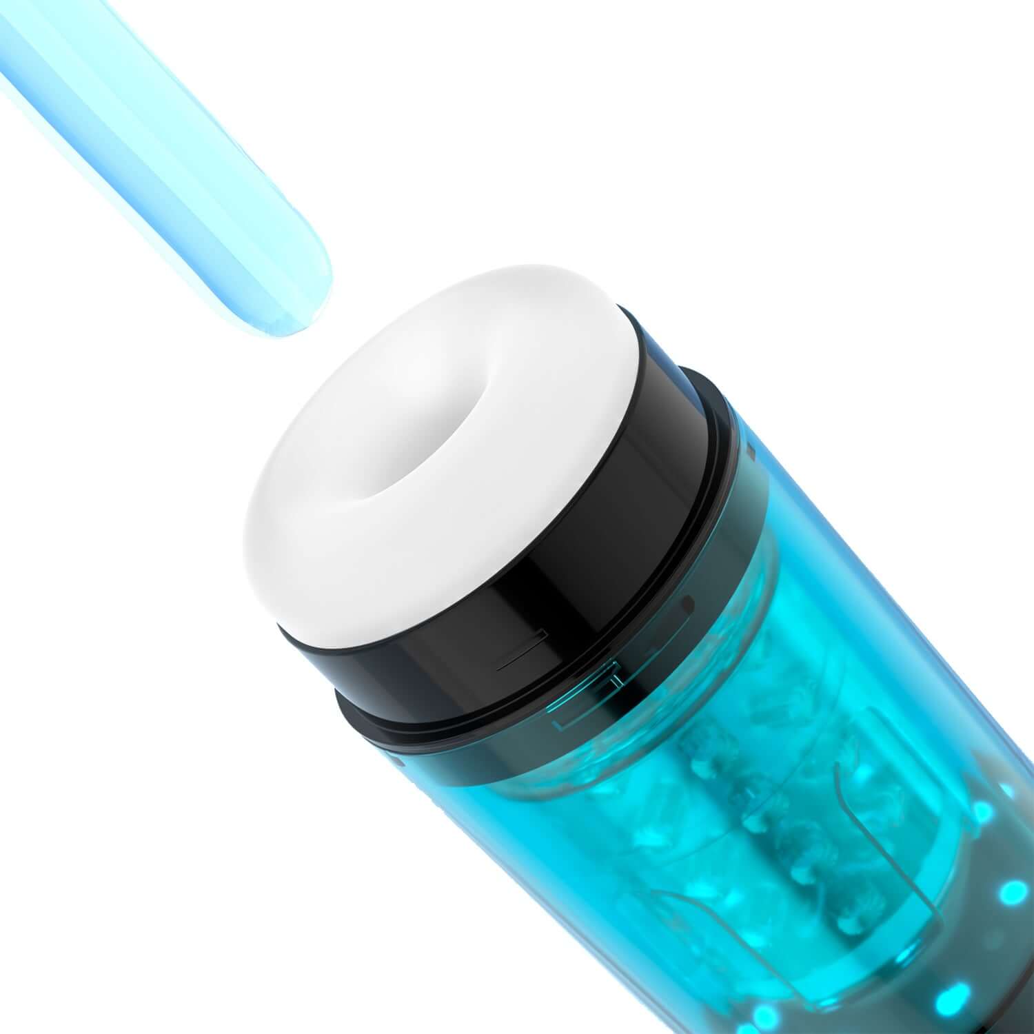 Adrian - Water Spa Rotating Male Masturbator -  Blue-1