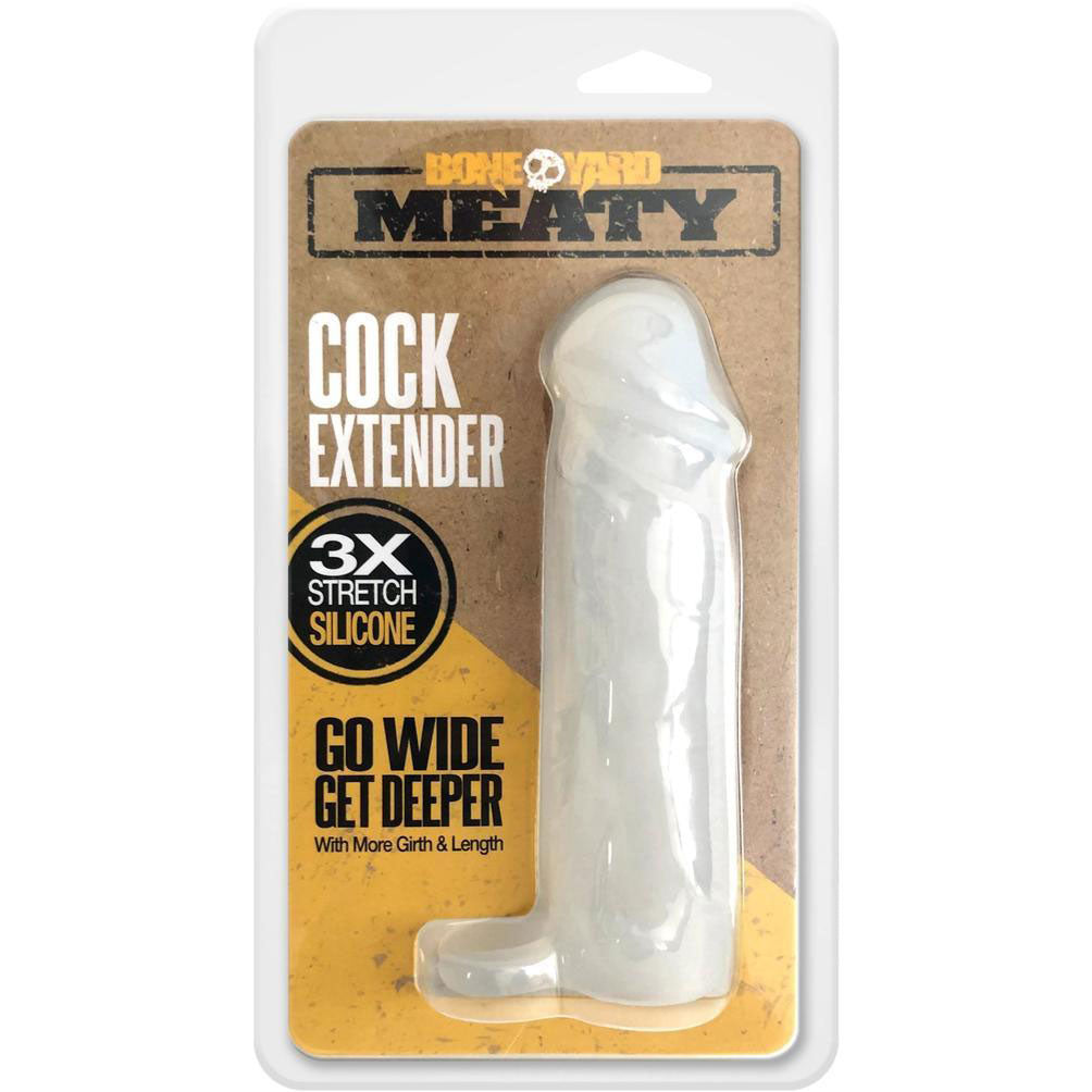 Meaty Cock Extender - Clear-4
