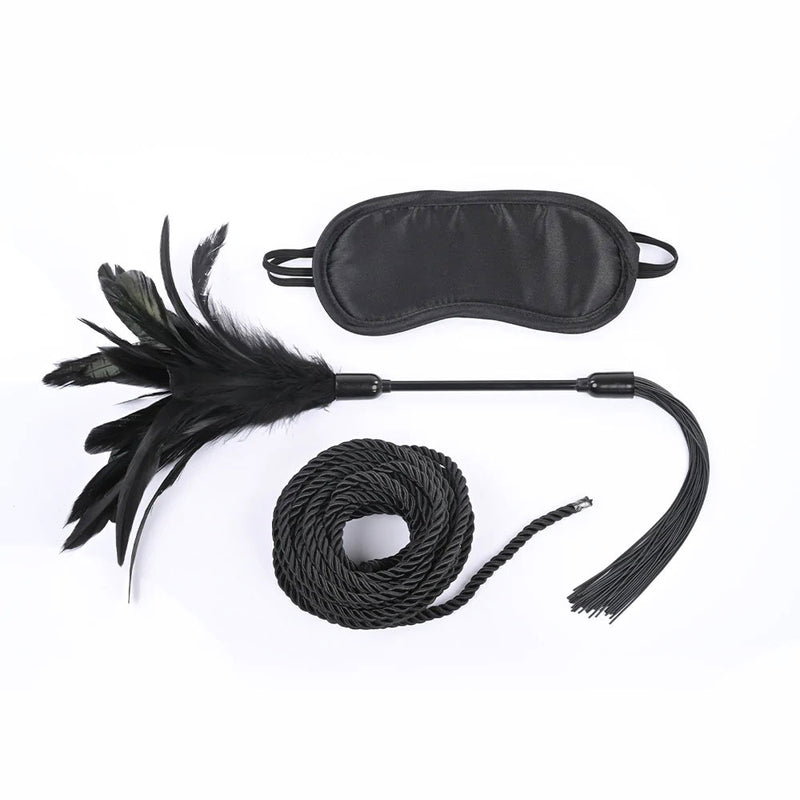 Shadow Tie and Tickle Kit - Black