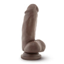 Dr. Skin - Mr. Smith 6&quot; Dildo With Suction Cup -  Chocolate