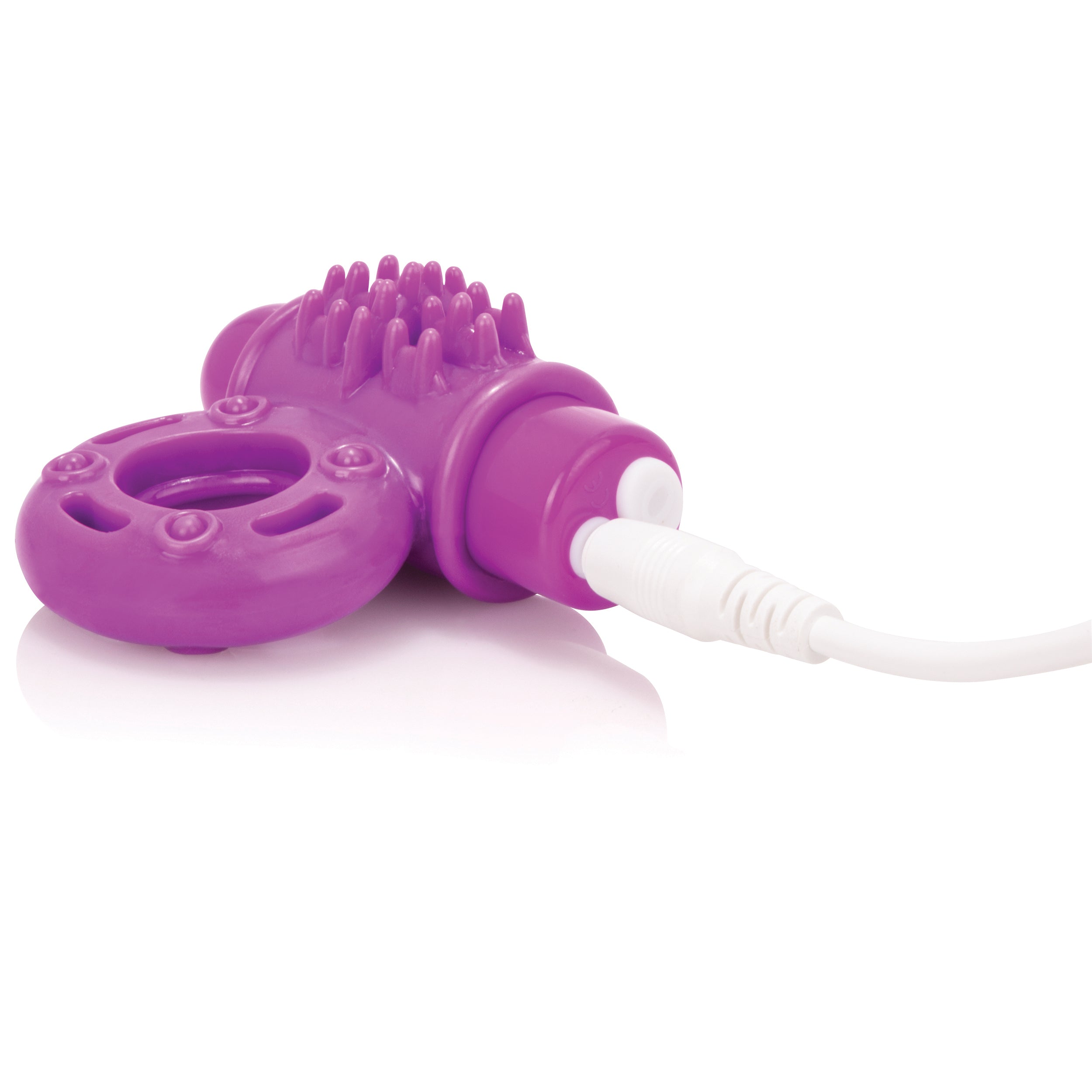 Charged Owow Rechargeable Vibe Ring - Purple-2
