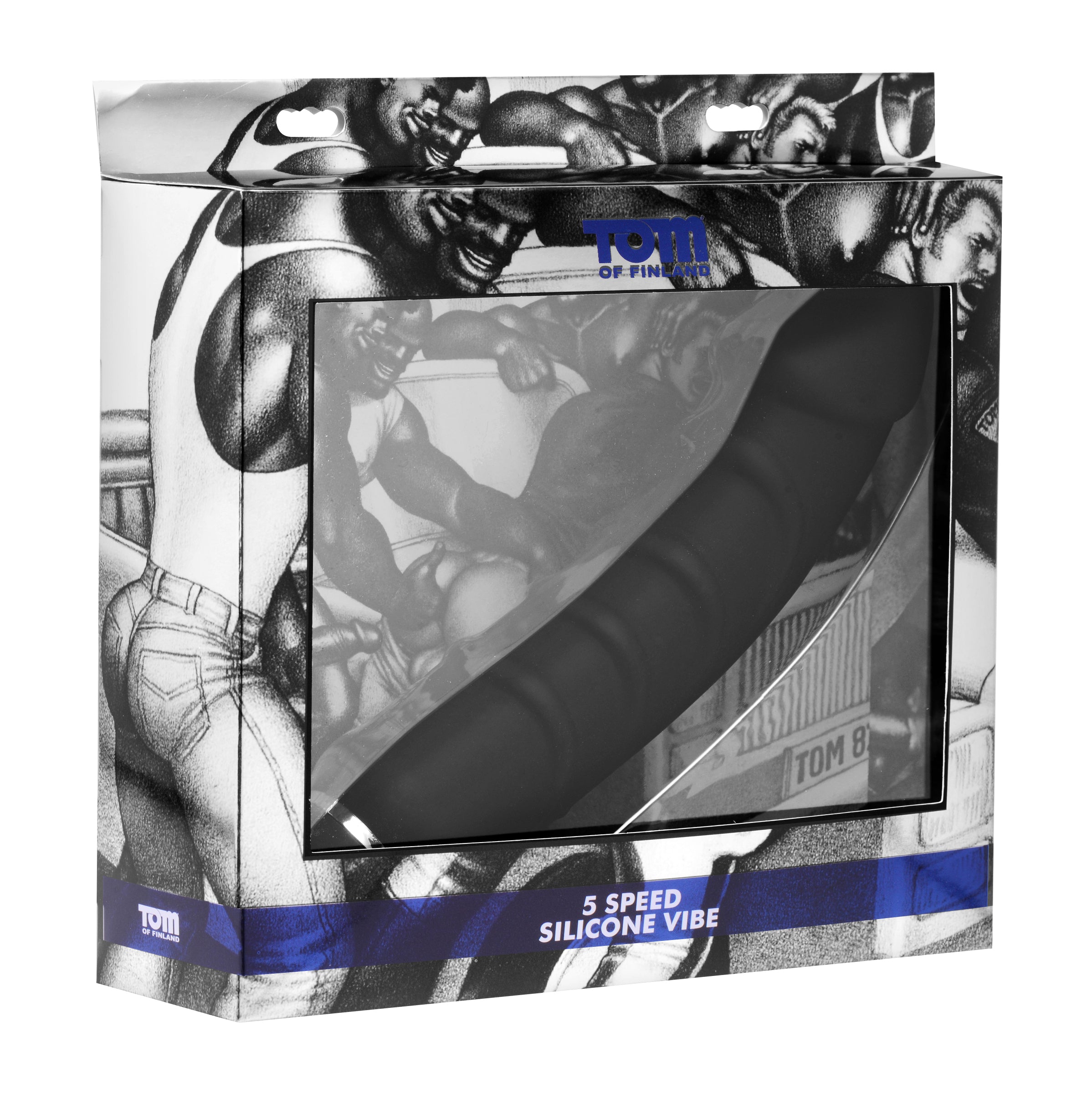 Tom of Finland 5 Speed Silicone Vibe-1