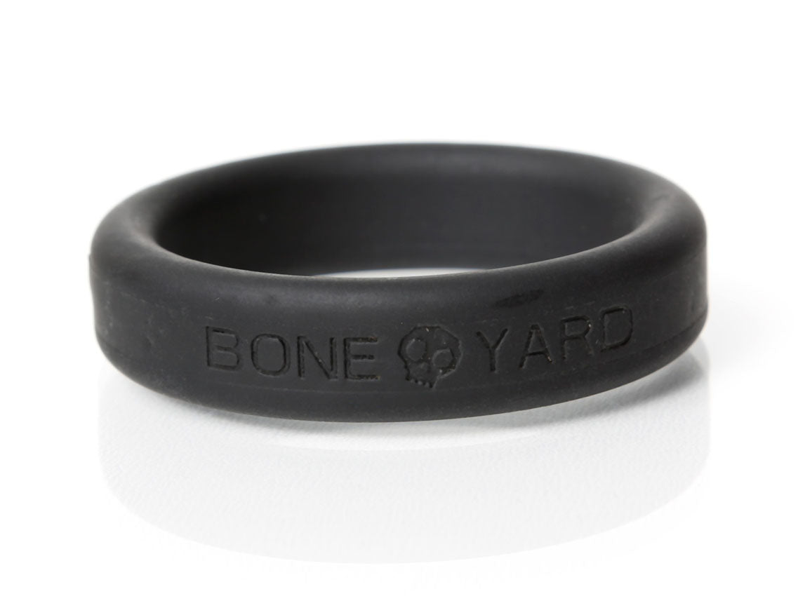 Boneyard Silicone Ring 1.6 Inch 40mm - Black-1
