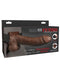 Fetish Fantasy Series 8&quot; Hollow Rechargeable Strap-on With Remote - Brown