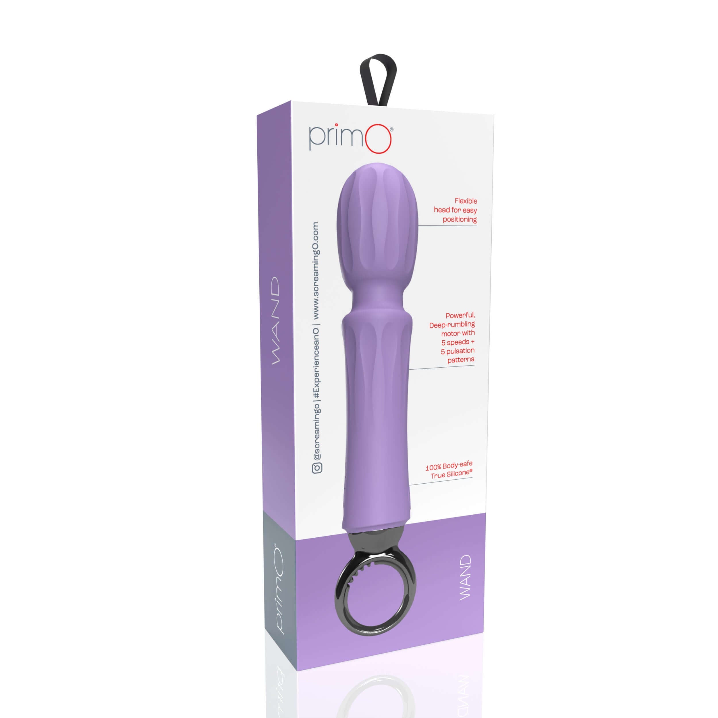 Primo Wand Rechargeable Vibe - Lilac-4