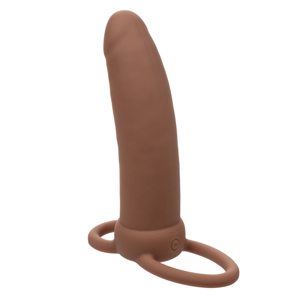 Performance Maxx Rechargeable Thick Dual  Penetrator - Brown-8