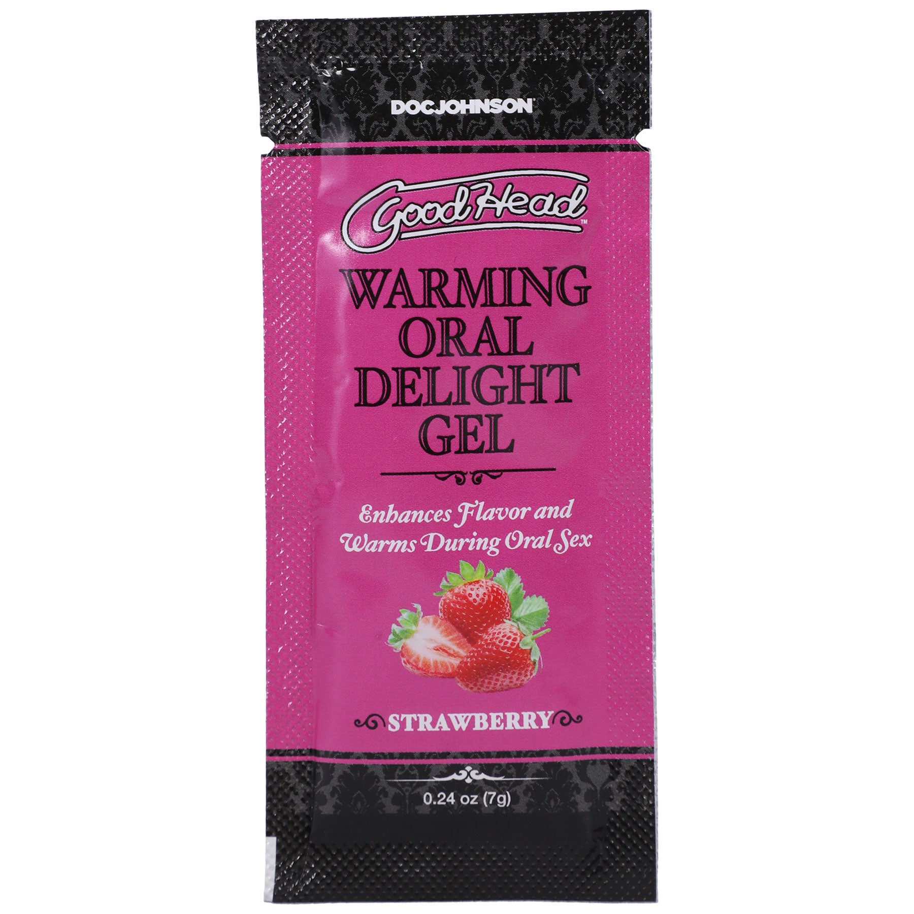 Goodhead - Warming Oral Delight Gel - Strawberry - 0.24 Oz-0