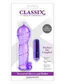 Classix Textured Sleeve &amp; Bullet - Purple