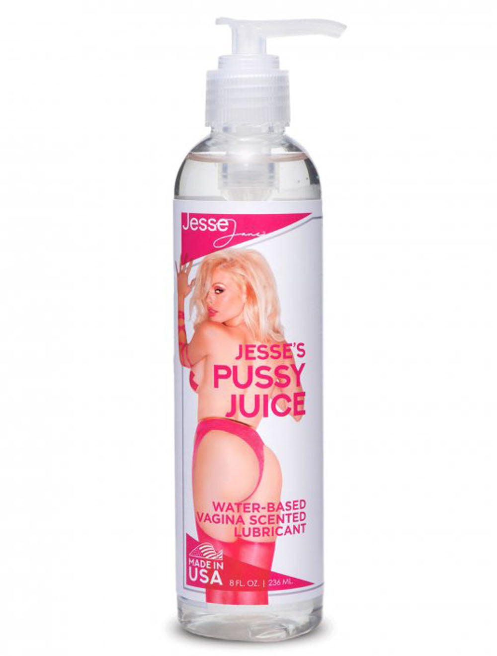 Jesse's Pussy Juice Vagina Scented Lube- 8 Oz-0