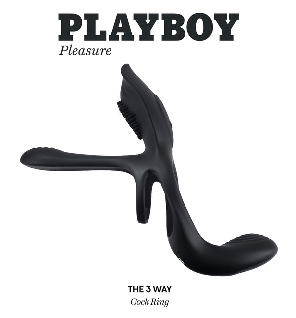 The 3 Way - Cock Ring - Black