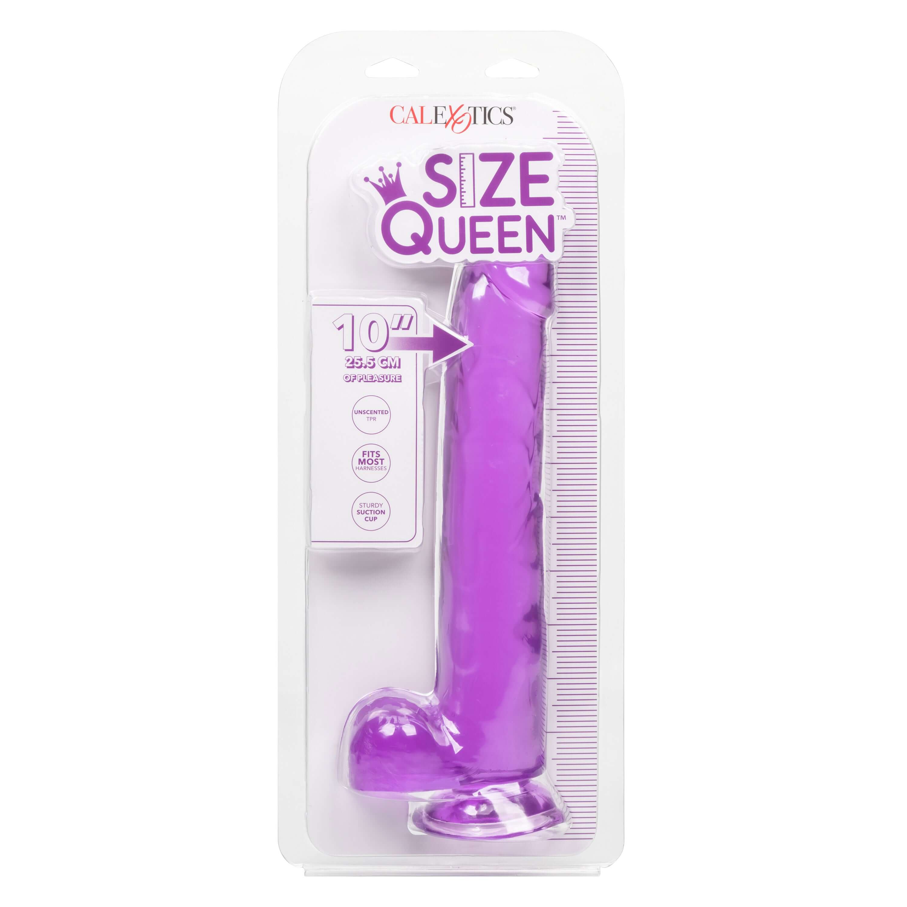 Size Queen 10 Inch- Purple