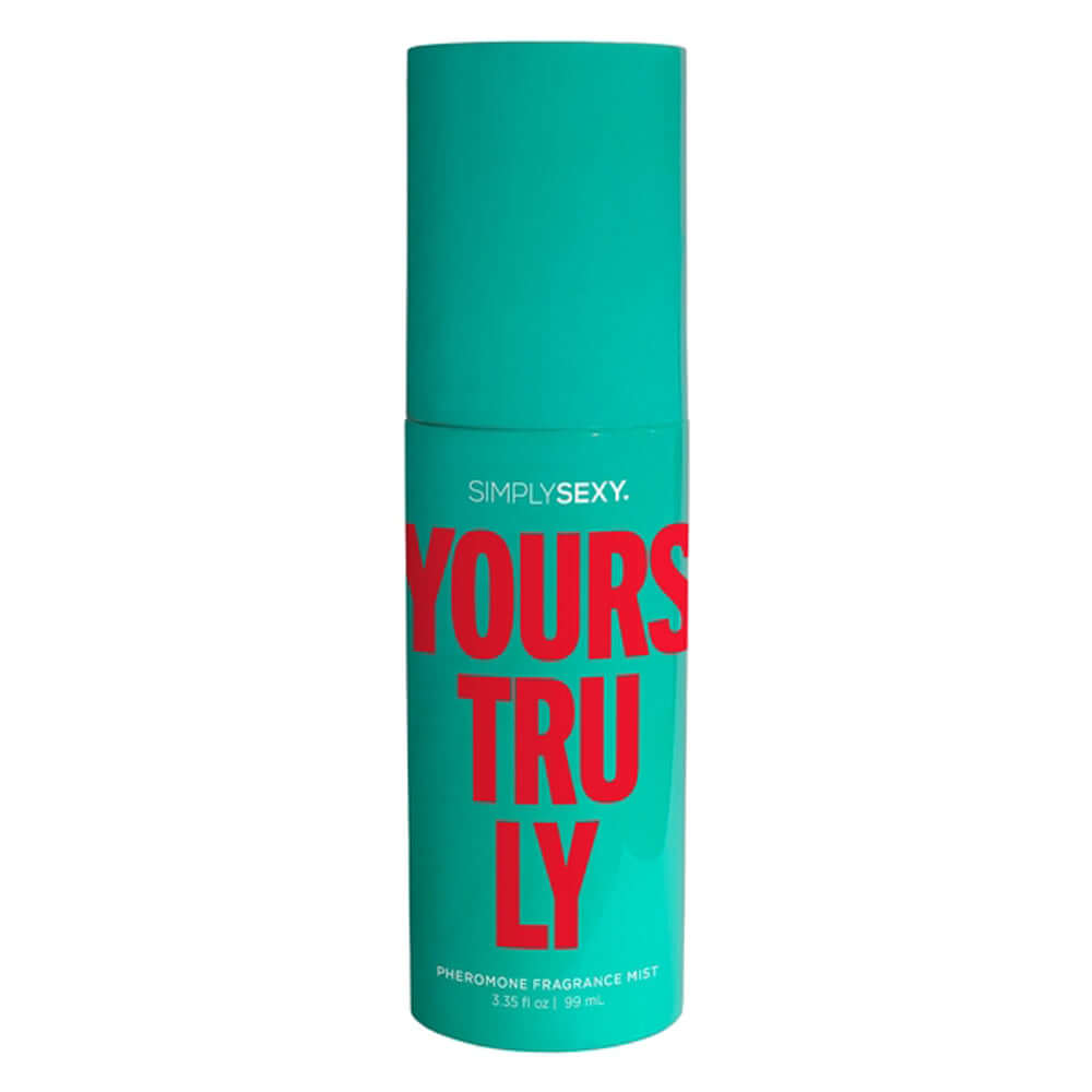 "Yours Truly Pheromone Fragrance Mist 3.35 Oz Bottle Enhancing Attraction with Floral Musk"