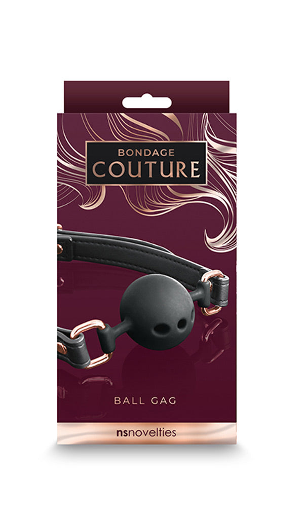 Bondage Couture - Ball Gag - Black