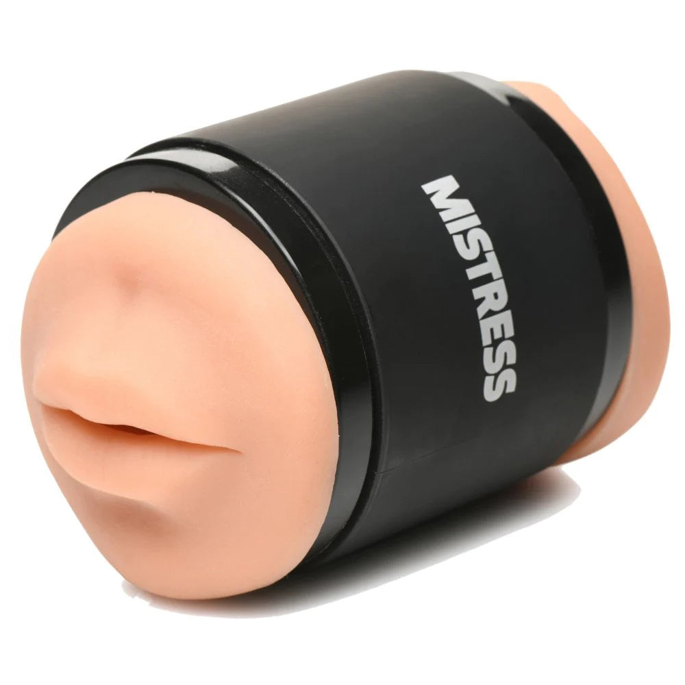 Mistress Double Shot Mouth and Pussy Stroker - Medium-4