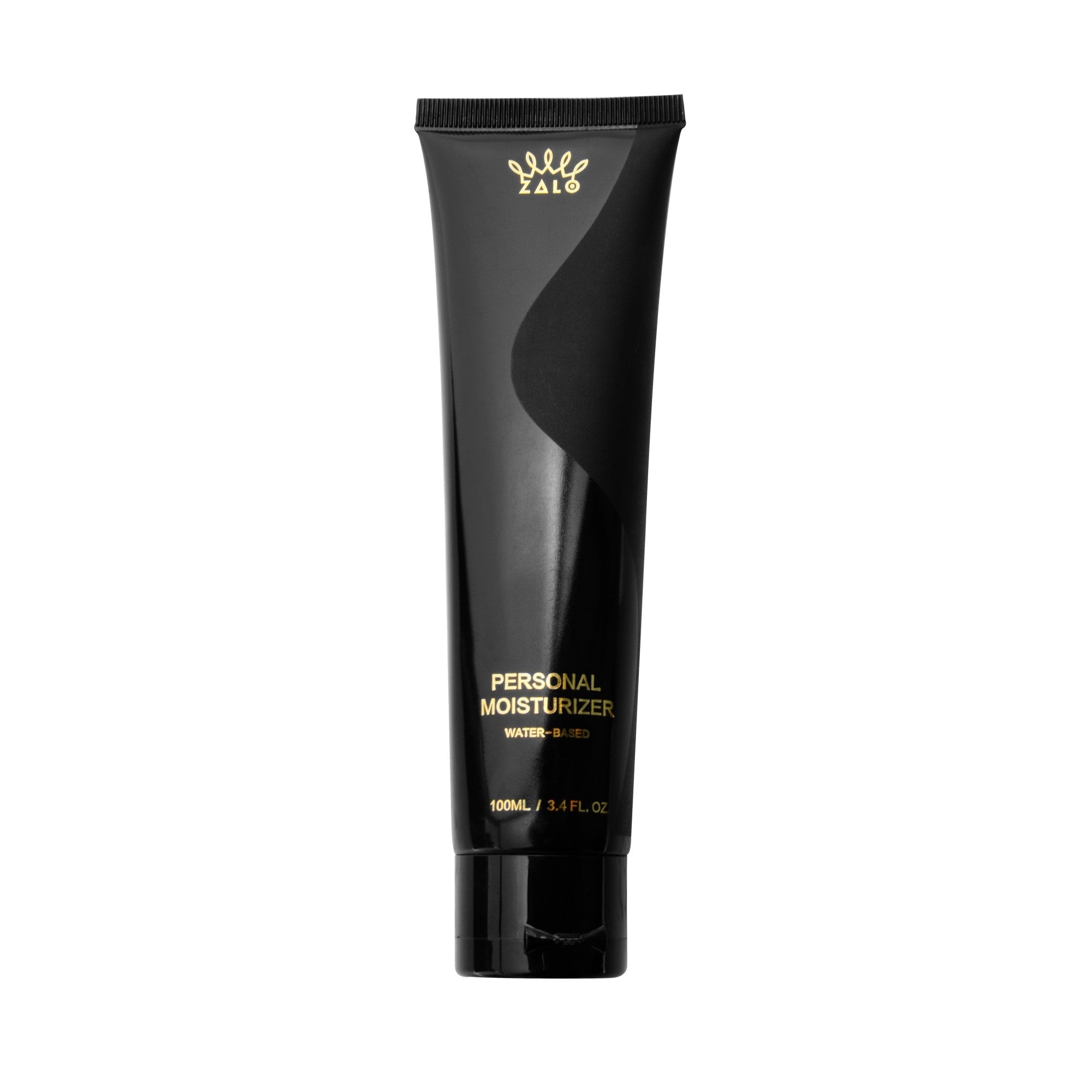 ZALO Personal Moisturizer Water-Based 100ml Tube in black packaging.