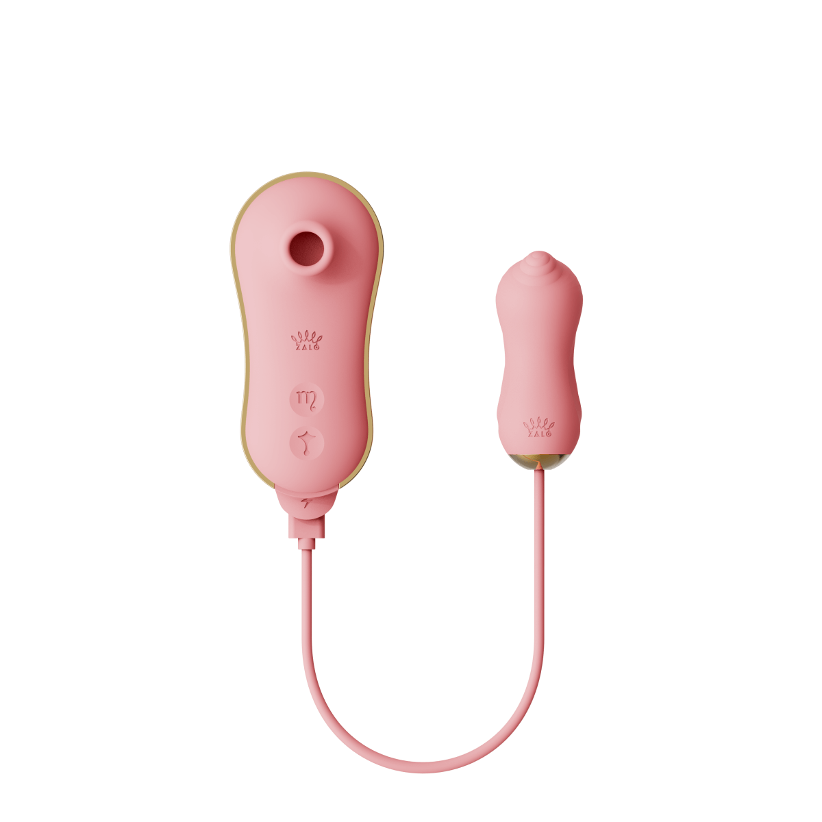 ZALO Unicorn Set Suction Massager Strawberry Pink with powerful clitoral stimulation for a magical and orgasmic experience.