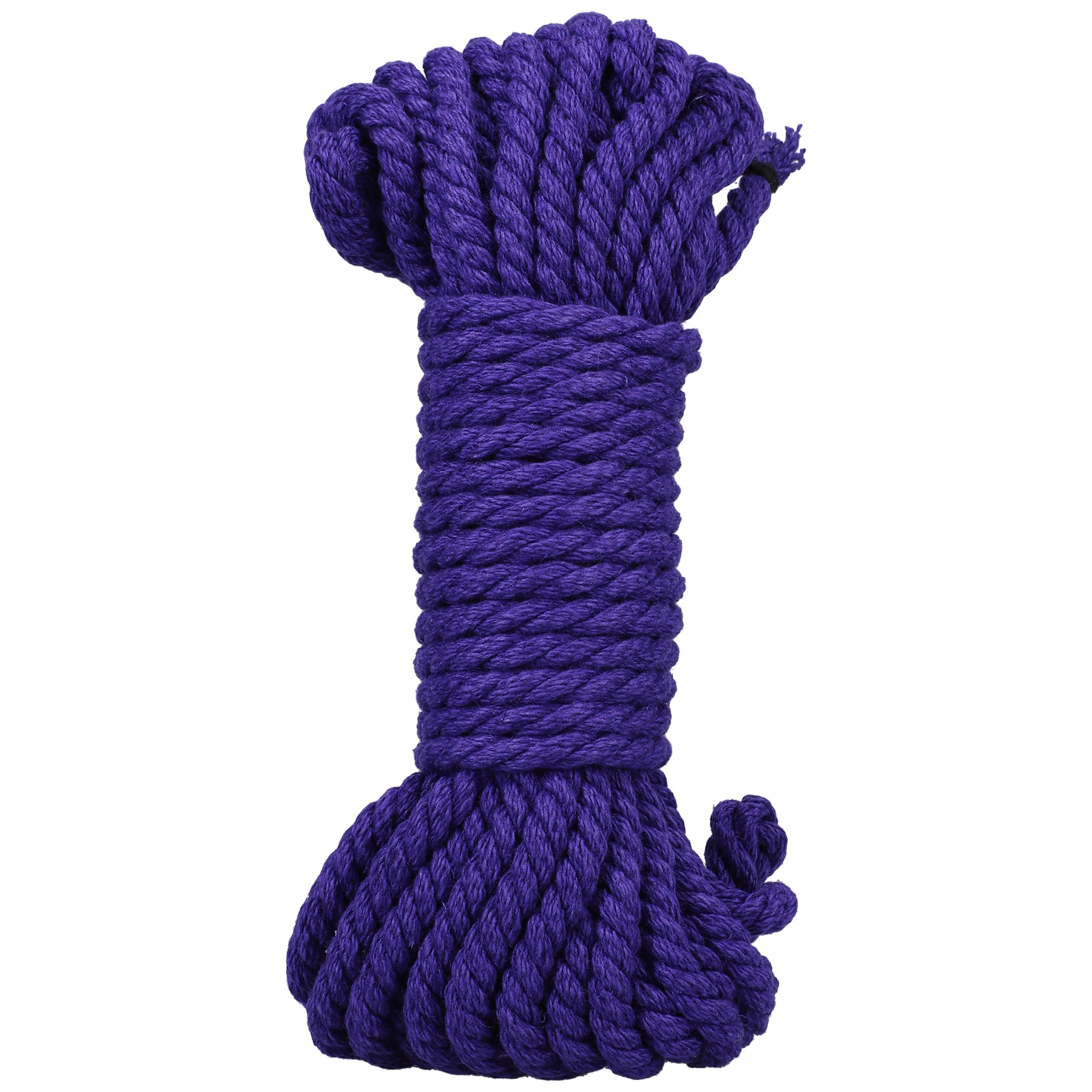 Merci - Bind and Tie - 6mm Hemp Bondage Rope - 30  Feet - Violet-2