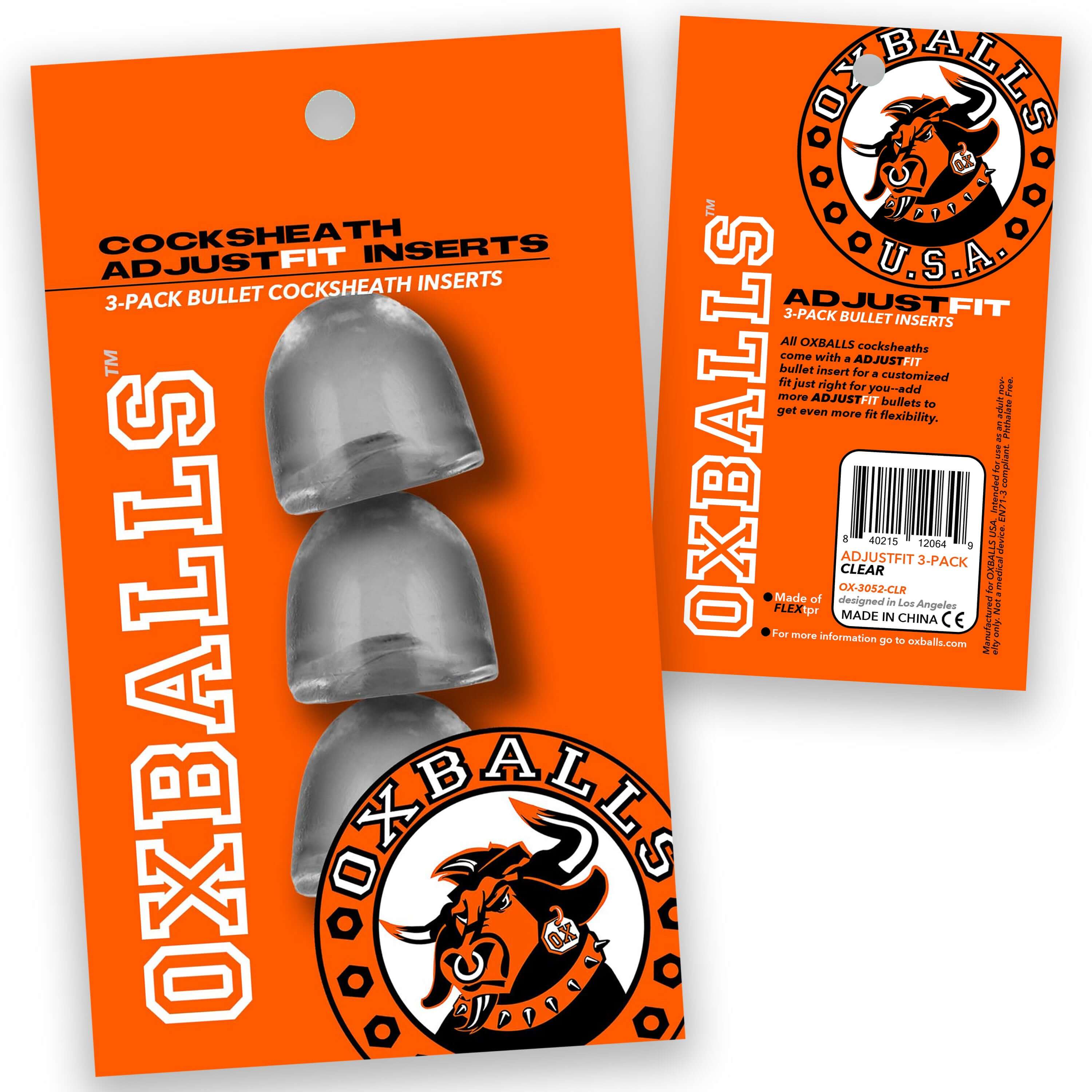 Cocksheath Adjustfit 3 Pack Bullet Inserts-6