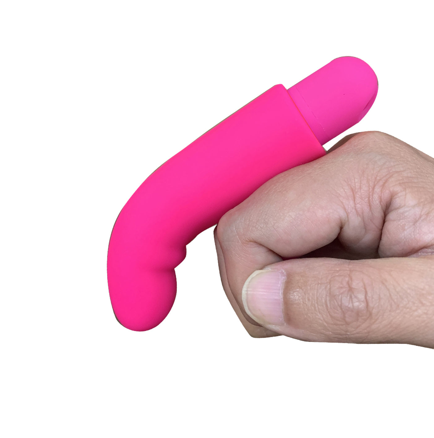 Sadie Silicone Finger Vibrator - Pink-0